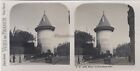 Rouen Torre Jeanne Arc Francia Foto Stereo Vintage Analogica C1930