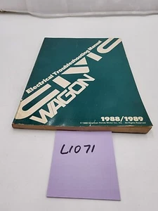 1988 - 1989 Honda Civic  Factory  Electrical Troubleshooting Manual OEM  - Picture 1 of 7