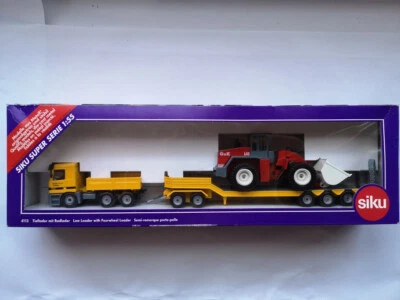 Siku 4113 Tieflader Meyer & Co mit O & K Radlader OVP gut - Bild 1 von 4
