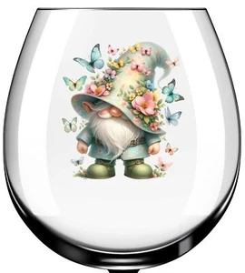 x12 Pastell Gnome Gonk Glas Vinyl Aufkleber Aufkleber Farbe vb887 - Bild 1 von 4