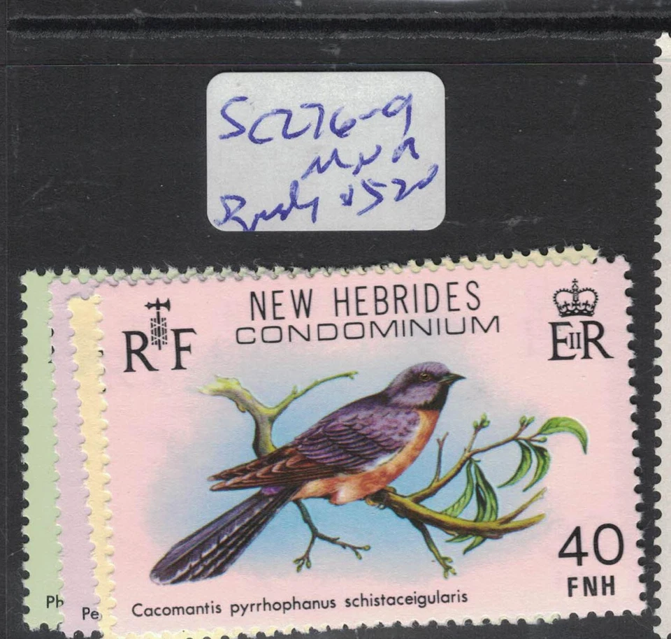 New Hebrides Birds SC 276-9 MNH (7few) - Image 1 of 1