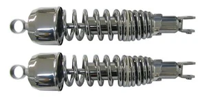 Shock Absorbers Rear Chrome For Honda CB 750 K6 1976 - Picture 1 of 1