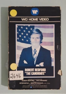 robert redford THE CANDIDATE peter boyle VHS VIDEOTAPE wci warner big box - Picture 1 of 4