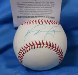 David Ortiz Bas Beckett Coa Autograph Major League Oml Hand Signed Baseball - Picture 1 of 2