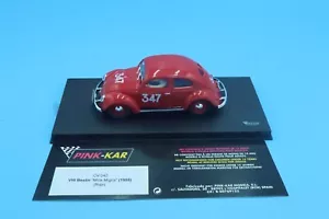 Pink Kar 1:32 VW Beetle Mille Miglia 1955 Rojo VW Käfer CV-042 wie NEU OVP - Bild 1 von 3