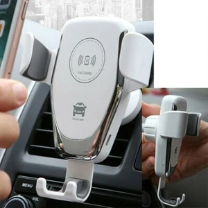 10W wireless car charger vent is suitable for installing mobile phone holder - Photo 1 sur 8