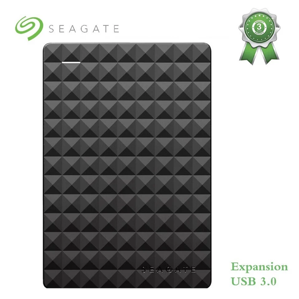 Seagate Expansion HDD Drive Disk 120GB - 500GB 1TB 2TB USB3.0 External HDD 2.5 - Image 1 of 4