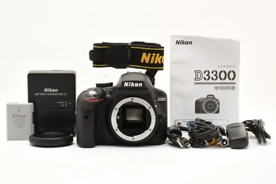 Nikon D D3300 24.2MP Digital SLR Camera - Black w/Remote Code [Exc+++] #2425231 - Image 1 of 4