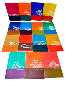 Richard W. DeHaan Vintage 1970-73 Set Of 15 Radio Bible Class Teaching Booklets - Picture 1 of 24