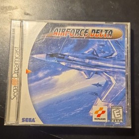 Konami Air Force Delta Sega Dreamcast Simulation Manual Included NTSC-U/C