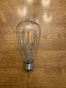 12V Edison Bulb 6W E26 12V LED Bulb 2700K 60W Equivalent, AC/DC 12V 24V Low Volt - Picture 1 of 3