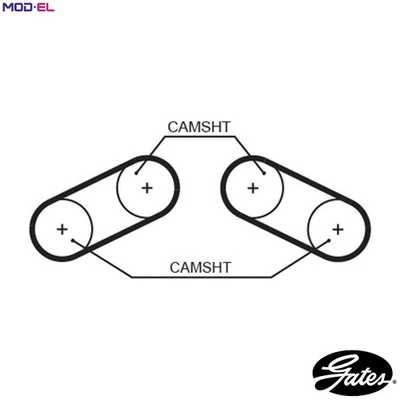 TIMING BELT 5526XS FOR LAND ROVER FREELANDER/Soft/Top/SUV MG 25 K4F 2.5L 6cyl 75 - Image 1 of 4