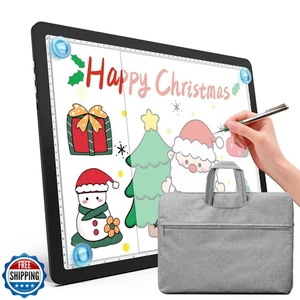 Heanolier Rechargeable A4 Tracing Light Box with Padded Case,9000 Lux Bright  - Picture 1 of 5