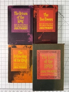 The Lord of the Rings Box Set by J.R.R. Tolkien 1965 5/4/4 Printing Ships Fast - Picture 1 of 8