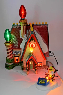 Department 56 North Pole Series Brite Lites Bulb Factory Holiday Retired 799997 - Image 1 of 4