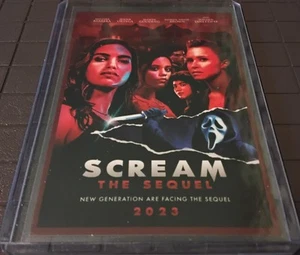 Tarjeta coleccionable de película Scream, The Sequel personalizada/novedad - Imagen 1 de 2
