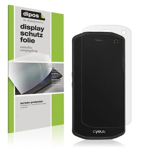 4x Screen Protector for Cyrus CS28 Hipster Rev.2 Protection Anti Glare dipos - Picture 1 of 6