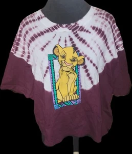 Disney Authentic Parks - Lion King T Shirt Tie Dye Kids Xl - Picture 1 of 4