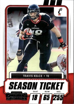 2021 Panini Contenders Draft Picks #28 Travis Kelce [GOATCARDS] - Image 1 of 2