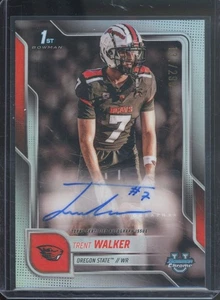 2025 Bowman University Chrome TRENT WALKER #BCA-TW 1st Refractor Auto /299 OSU - Picture 1 of 2