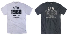 Replika Pure Cotton Printed Tee Shirt "GYM 1968" in Size 2XL To 7XL, 2 Color Opt - Picture 1 of 6