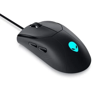 Alienware Gaming Mouse Wired USB-A Optical Sensor 6 Setting Buttons AW320M Black - Picture 1 of 4