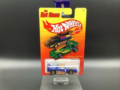 Hot Wheels 2011 Hot Ones Ferrari F40 azul W1542 LW Foto 1 de 4