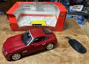 Burago 1/18 Chrysler Crossfire Red Diamond Collection Model Car @SEE DESCRIPTION - Picture 1 of 16