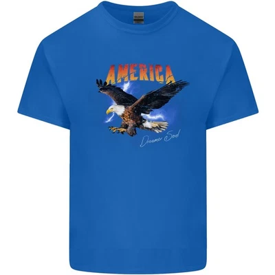 Eagle America Dreamer Soul Camiseta De Algodón Ligera Para Hombre - Imagen 1 de 4
