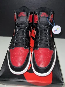 ✅ Nike Air Jordan 1 Retro High Banned Bred 2016 SIZE 10 | Black Varsity Chicago - Picture 1 of 14