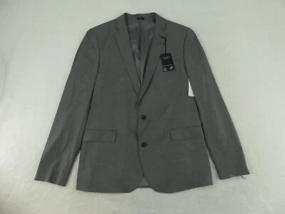 J Ferrar Suit Jacket Mens 44 Long Super Slim Fit Grey Ultra Comfort Stretch - Image 1 of 4