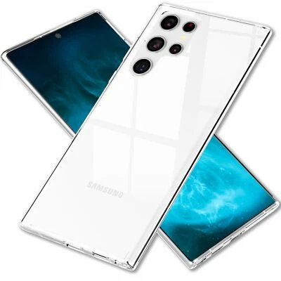 NALIA Für Samsung Galaxy S22 Ultra - Klare Kratzfeste Hülle Anti-Gelb Schutz Hard Case