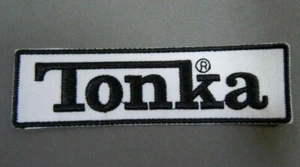 TONKA Brand EMBROIDERED IRON-ON PATCH 3.75" x 1" - Picture 1 of 2