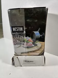 Weston Burger Express Patty Auswerfer Hamburger Presse plus Patty Papier Blätter - Bild 1 von 15