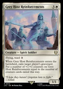 x1 Grey Host Reinforcements R MTG Commander: The Lord of the Rings: Tales of Mid - Picture 1 of 1