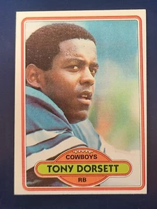 Tarjetas de fútbol americano 1980-1988 Tony Dorsett HOF Dallas Cowboys tú eliges - Imagen 1 de 21