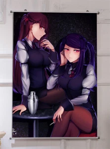 VA-11 Hall-A GAME Cosplay Decoración del Hogar Desplazamiento Colgante Poste Pared 60*90cm #1 - Imagen 1 de 1