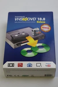NEW...Honestech-VHS to DVD 10.0 Deluxe Video Audio Photo Converter - Picture 1 of 5
