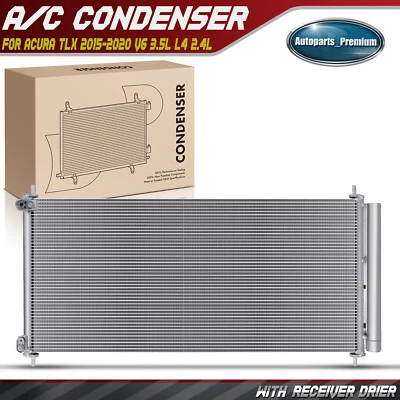 Конденсатор кондиционера с приемником сушилкой для Acura TLX 2015-2020 V6 3,5 л L4 2,4 л седан - Изображение 1 из 4