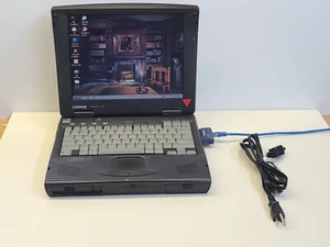 Compaq Armada 1700 Pentium II 233MHz + 160MB + 4GB Windows 98 SE *READ* TESTED - Picture 1 of 22