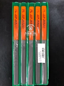 Juego de Archivos Tsubosan 5 piezas Segundo Corte Plano HI00502 HECHO EN JAPÓN - Imagen 1 de 6