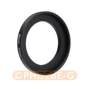 30mm to 37mm 30-37mm Step Up Filter Ring Adapter Black - Picture 1 of 3
