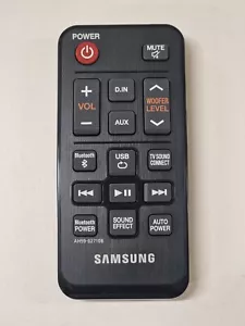 Genuine Samsung AH59-02710B Soundbar Remote HW-J250 HW-J250/XU HW-J250/XA - Picture 1 of 4