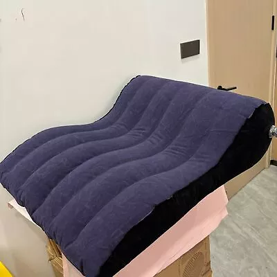 Cojín de almohada sexual inflable Toughage silla para adultos sofá ayuda para el amor posición sexual Foto 1 de 4