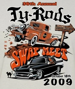 THROWBACK SERIES 2009 TY-RODS AUTO CLUB FALL SWAP MEET  57 CHEVY 32 FORD PICK UP - Picture 1 of 7