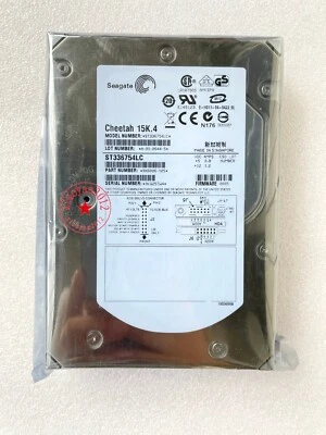 Seagate Cheetah ST336754LC 15K.4 36.7GB 15000RPM 3.5" U320 SCSI 80PIN Hard Drive - Image 1 of 2