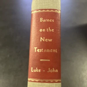 Barnes on the New Testament - Luke & John Notes on the New Testament Baker - Picture 1 of 6