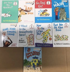 Beginner & Bright & Early Books Eastman Lopshire Perkins Tether Schade Lot Of 9 - Picture 1 of 22