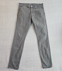 Pantalones de mezclilla para hombre Meltin' Pot W32 L32 modelo Simon MP020 calce ajustado verde usados en excelente estado U Italia - Imagen 1 de 15