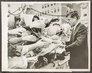 11/22/1963 John F. Kennedy Ft. Worth Texas UPI Do Not Use Original Photo w Stamp - Picture 1 of 2